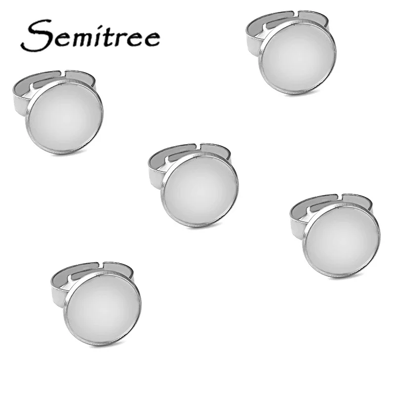 Стеклянный кабошон из нержавеющей стали Semitree 10 шт. 10/12/14/16/18/20 мм фотошон для