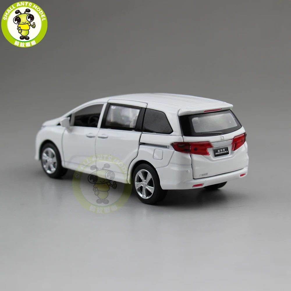 1/32 JACKIEKIM Odyssey MPV литая под давлением Металлическая Модель автомобиля игрушки для детей Детское звуковое освещение Вытяните назад подарки коллекция хобби