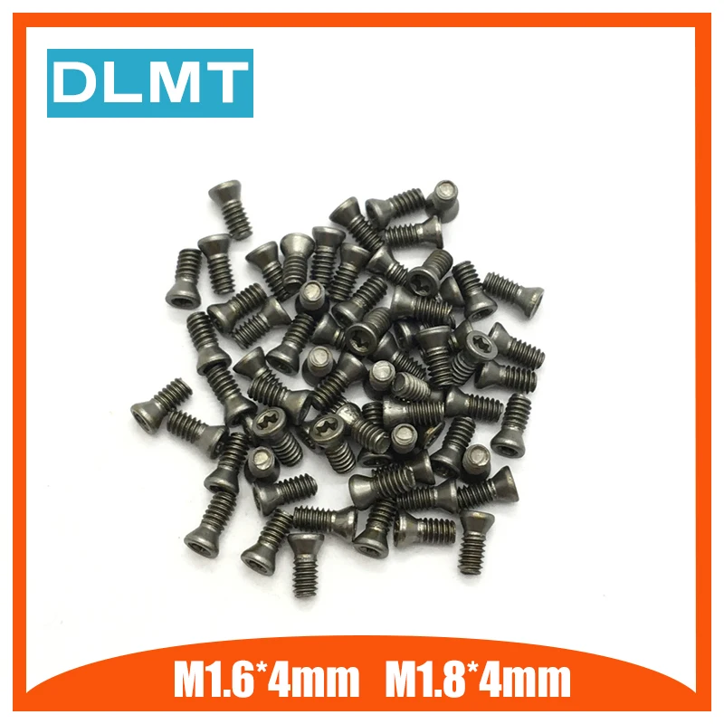 

M1.6*4mm M1.8*4mm 50 PCS Screws Fastener Hardware for Mechine Lathe Accessories