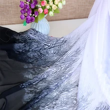 HLQON Новое поступление модные мягкие летние платья ткань шифон марлевой материал для DIY одежды, лоскутное