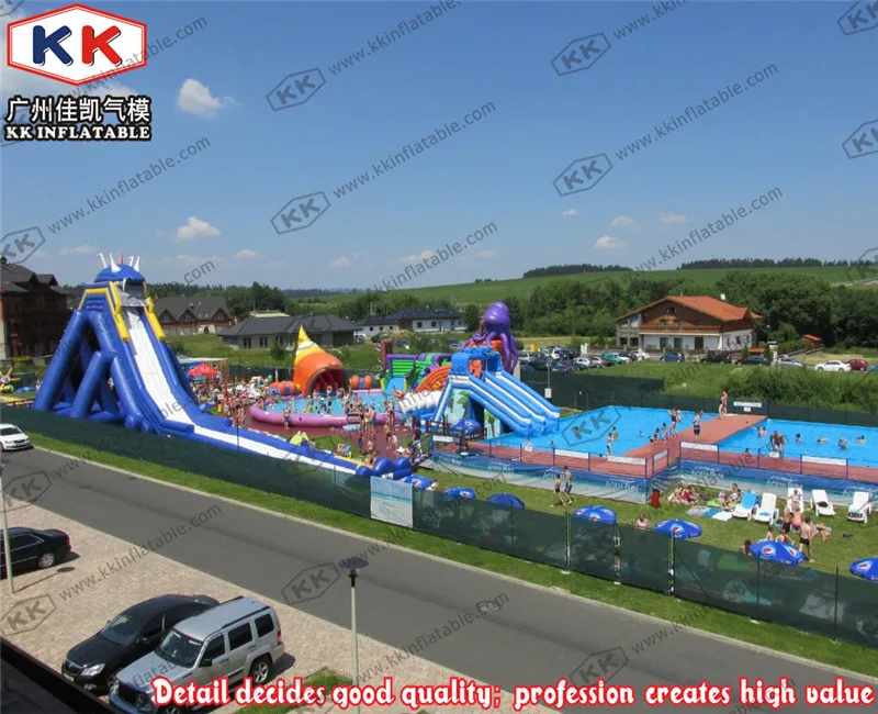 

Durable Using Low Price Inflatable Water Slide Combo Water Parks