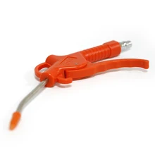 Горячая пластиковая ручка оранжевое сопло 6x125 мм Воздушный пистолет высокого давления триггер силы Регулируемый пистолет-распылитель для очистки дома фабрики