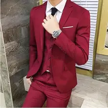 Последние Мужские костюмы 3 комплекта мужского свадебного платья модная мужская деловая, общественная банкетный костюм большого размера мужской смокинг 5XL 6XL