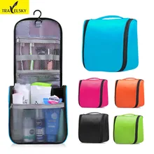 Upgrade Lady’s Large Travel Makeup Bag Woman Toilet Hanging Bags for Women Make Up Kit Waterproof Wholesale Free Shipping