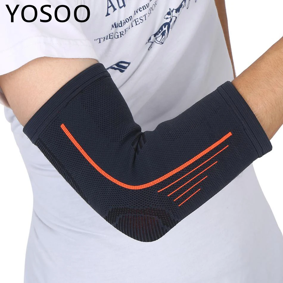 

1pc New Arm Support Protection Braces Black Unisex Sports Nylon Elbow Support Protector Guard Protective Arm Sleeve
