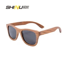 Груша деревянные очки Óculos Винтаж Для мужчин поляризованные очки модные женские туфли тени Брендовая дизайнерская обувь, gafas-де-сол 6016