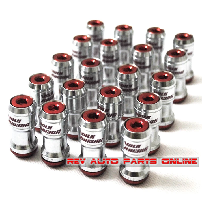 Buy 44mm Volk Rays Racing Wheel Color Lug Nuts Locking
