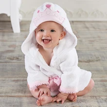 Пижама для новорожденных, халаты Толстовка-Пижама с героями мультфильмов детская одежда для сна, Хлопковая пижама, Infantil Roupao, банный халат одежда для маленьких девочек
