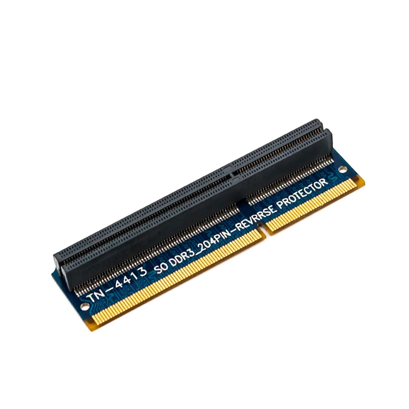 ##BUY DDR3 SO DIMM Converter Card Adapter Raiser 204PIN DDR 3 Reverse Protector SO DIMM DDR3 Memory Ram Tester Post Card for Computer