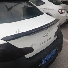 Подходит для Infiniti 4 двери G25 G35 G37 WALD углеродного волокна задний спойлер заднего крыла