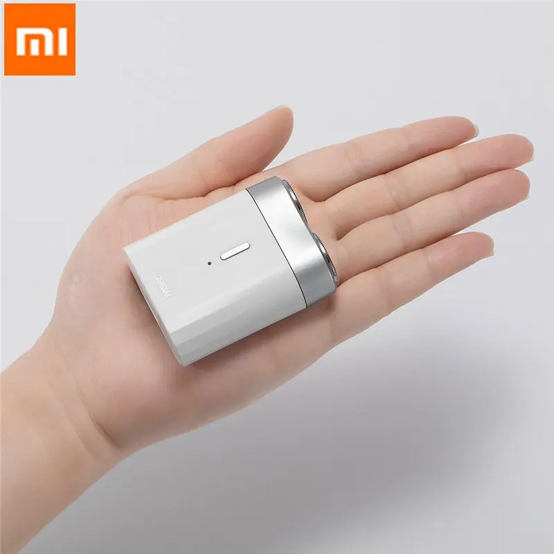 

XIAOMI ZHIBAI Upgrade Electric Shaver Razor Rotaty Double Cutter Head Wet Dry Waterproof USB Type-C Beard Trimmer Clipper