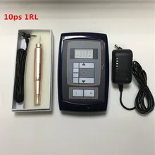 Стартовый комплект татуировок пулемет Электропитание набор иголок оборудование