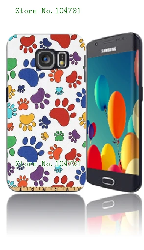 New 2015 Retail 1pc dog Protective Hard Case For Samsung S6 Edge Free Shipping |