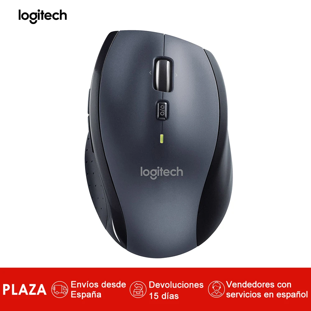 

Logitech M705 Wireless Mouse for Windows, Mac, Chrome for Laptop and Computer, RF Wireless, 1000 DPI, 135 g - Negro