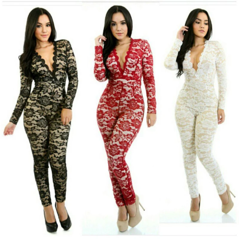 full lace jumpsuit
