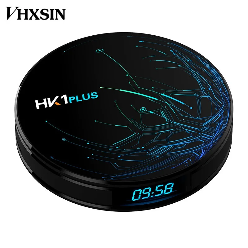 VHXSIN 50 шт. Amlogic S905X2 HK1 плюс ТВ приставка Android 9 0 4 Гб 64 двойной Wi-Fi телеприставка |