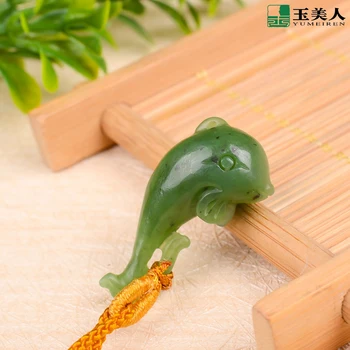 

Parent-child outfit exquisite original rock Carved cute dolphin pendant necklace style charm men and women with children