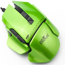 New 2017 007 Professional Wired Gaming Mouse 8 Button 8200DPI laser USB wired Computer Mouse Gamer big mouse ship by DHL