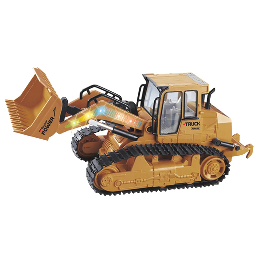 RC Trucks Simulation Gifts Construction Children Model Remote Bulldozer Engineering Vehicle Toy Charging Cars