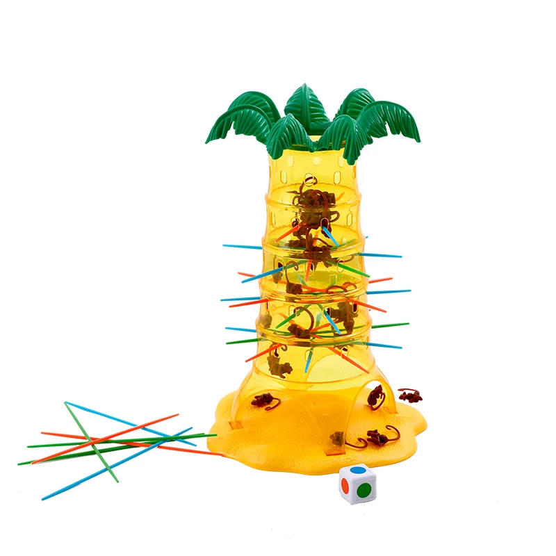 

Children Table Games Tumbler Monkey Parenting Interactive Intelligence Brain Preschool Toys Party Games board game Toys For Kid