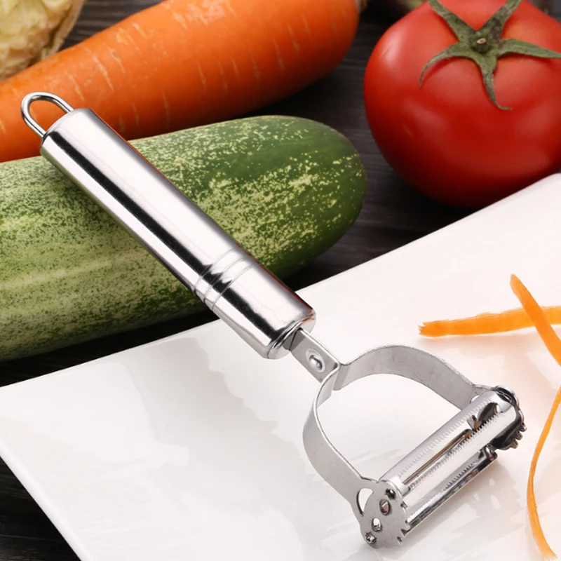 

stainless Steel Multi-purpose Vegetable Peeler&julienne Cutter Julienne Peeler Potato Carrot Grater Kitchen Tool