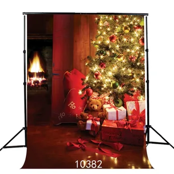 

Christmas tree indoor photography background 150x210cm Fond studio photo vinyle Photography-studio-backdrop Foto background
