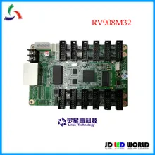 Linsn RV908M32 RV908M полноцветный светодиодный контроллером видеодисплея принимающая карта приходят с HUB75 портов поддерживает 1/32 сканирования