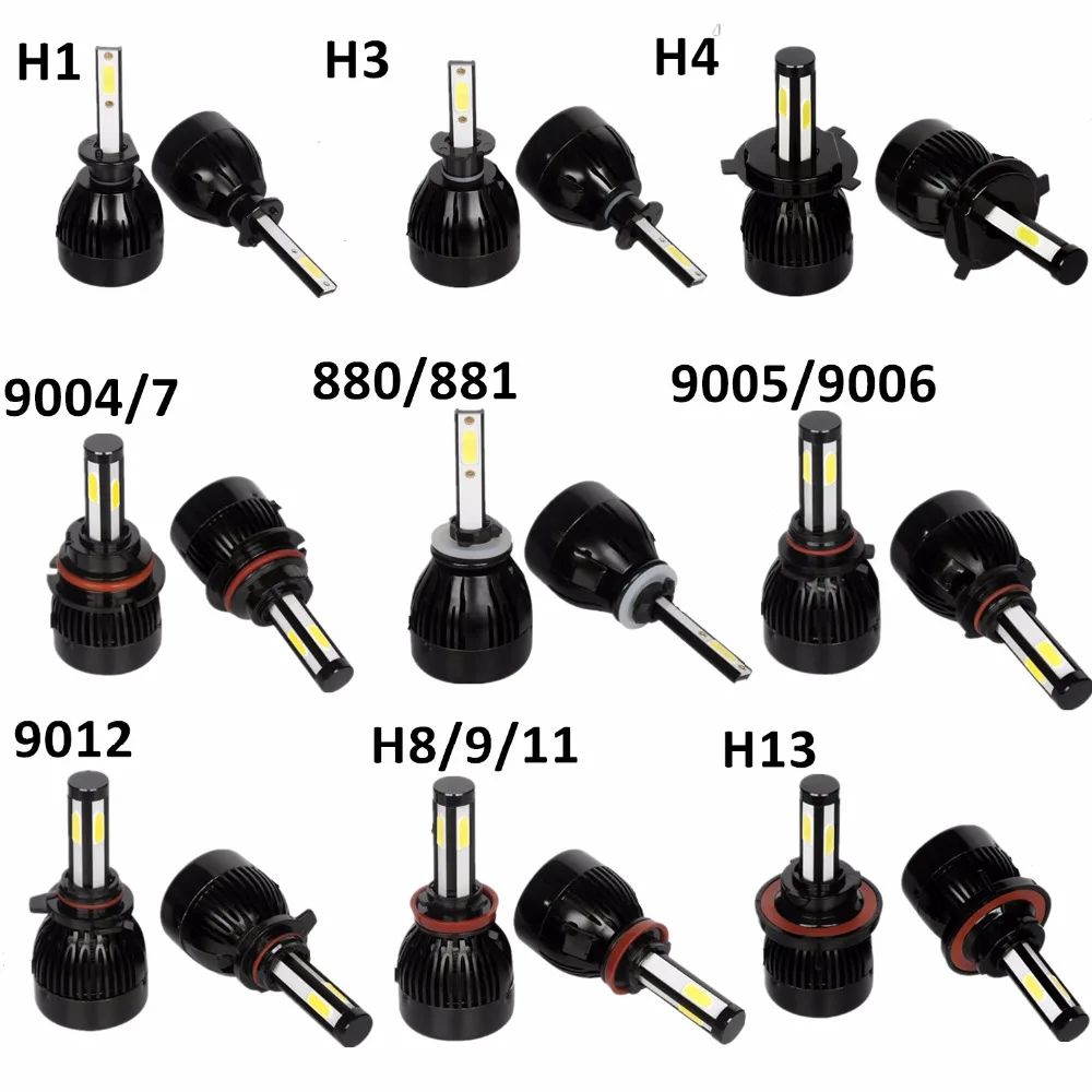 Автомобильная светодиодная лампа YHKOMS D1S D2S D3S D4S H4 автомобильная H8 H11 9005 HB3 9006 HB4 H1 H3