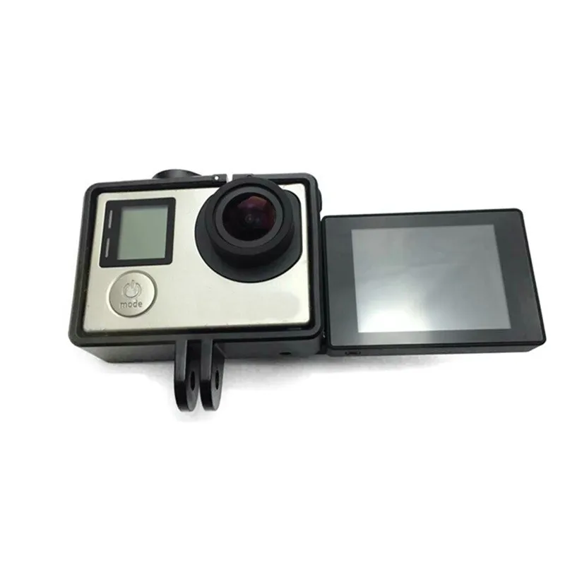 Аксессуары для GoPro BacPac экран разъем адаптер для GoPro Hero 4 Hero 3+ 3 камера ЖК-монитор селфи конвертер коробка