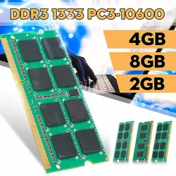 Карта памяти для модуль памяти RAM ноутбук 2 ГБ/4 ГБ/8 ГБ DDR3 1333 PC3-10600 1,5 V 204PIN