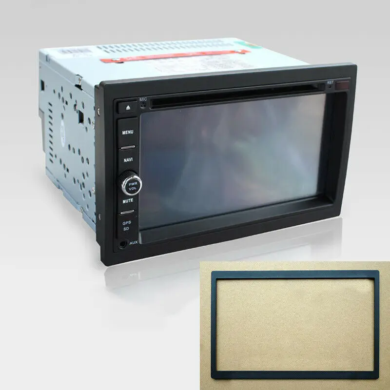 Автомобильная 2Din монтажная панель, монтажная рамка, металлическая рамка для стерео dvd-плеера 188*118 мм, автомобильная аудиорамка, украшение интерьера автомобиля