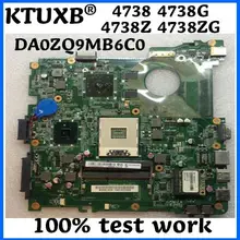 KTUXB для acer aspire 4738 4738G 4738Z 4738ZG материнская плата для ноутбука DA0ZQ9MB6C0 MBRBL06001 HM55 DDR3 HD4500 Бесплатный процессор тестовая работа