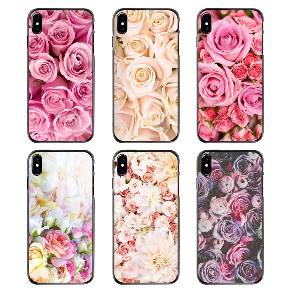 Pink Roses Bouquet Fresh Accessories Phone Cases Cover For Huawei P7 P8 P9 P10 Lite Plus 2017 2016 Honor 5C 6 4X 5X Mate 8 7 9 |