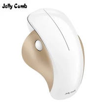 Беспроводная мышь Jelly Comb 2,4G для ноутбука, бесшумная Бесшумная мышь с кнопкой, эргономичный дизайн, беспроводная мышь 1600 dpi