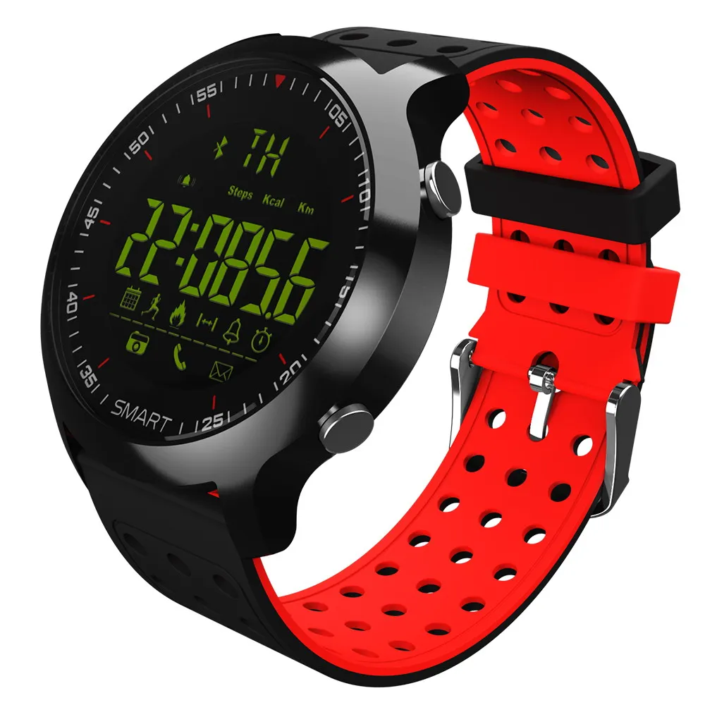 AOSMAN умные спортивные часы для плавания EX18C Bluetooth 4,0 спортивные часы 5 АТМ уведомления о звонках цифровые часы секундомер браслет