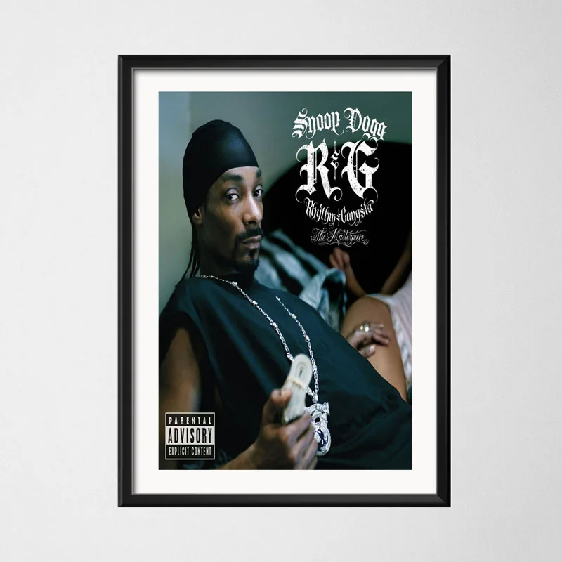 P629 Snoop Dogg Doggystyle Tha Doggfather Neva левая Горячая Альбомы для музыкальных выступлений, для чтения рэпа хип-хоп художественная живопись Шелковый Холст плакат настенный домашний декор - Цвет: 3