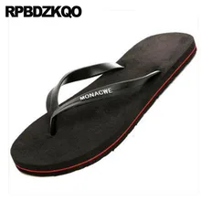 Люди дизайнер Шлепанцы Большой размер 45 надевать пляж обувь слайды черный воды домашние тапочки мода Мужские сандалии летние наружные 46