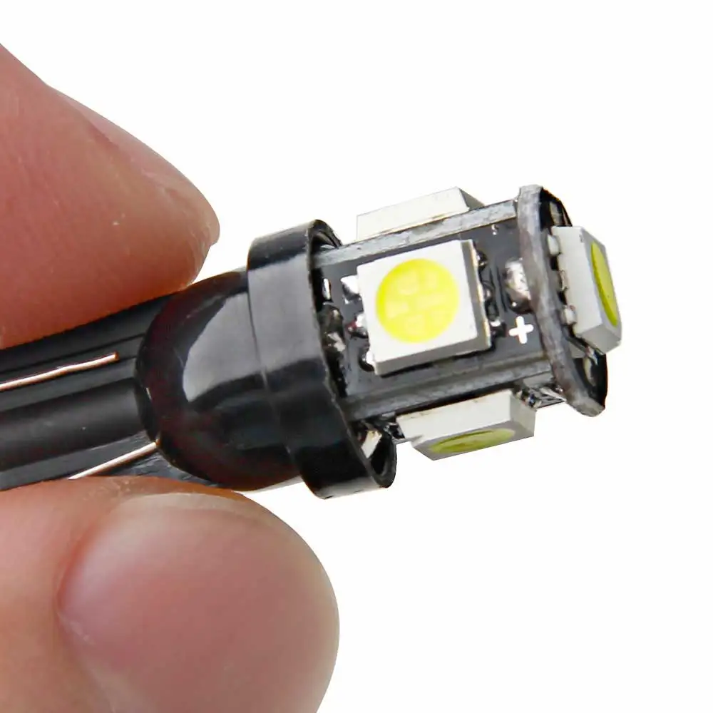 4Pcs W5W SMD Car T10 LED Light 194 168 Wedge Replacement Reverse Instrument Panel Lamp 6000K White Blue Bulb For Clearance Light 4Pcs W5W SMD Car T10 LED Light 194 168 Wedge Replacement Reverse Instrument Panel Lamp 6000K White Blue Bulb For Clearance Light