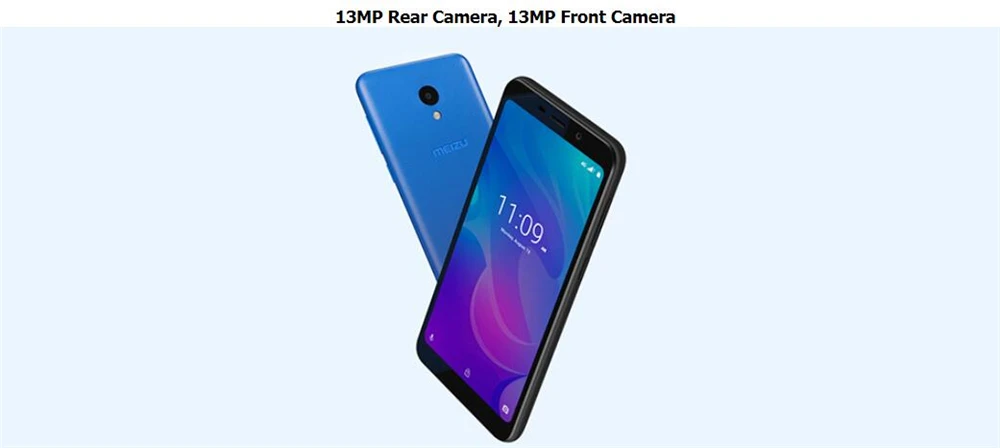 Meizu C9 Pro, 3 ГБ ОЗУ, 32 Гб ПЗУ, глобальная версия, смартфон, четыре ядра, 5,45 дюймов, HD экран, 13 МП, задняя панель, 3000 мАч, аккумулятор, разблокировка лица