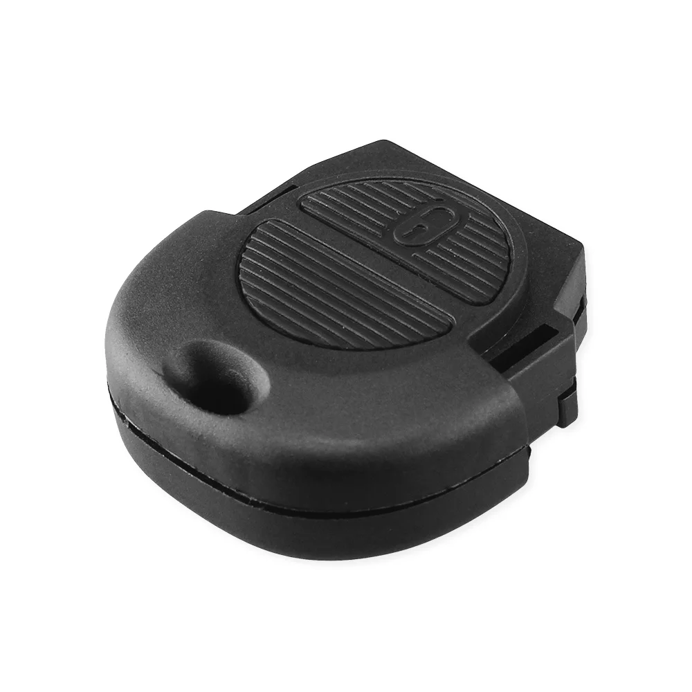 KEYYOU 2 кнопки дистанционного флип-брелок автомобильный ключ оболочка для Nissan Micra Almera Primera X-Trail Замена невырезанный Лезвие Чехол для ключа крышка