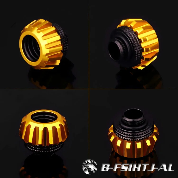 Bykski B FSIHTJ AL фитинги для твердых труб изысканная Механическая шестерня