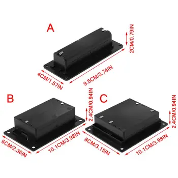 18650 Li-Ion Batterie Delle Cellule Della Cassa di Batteria Titolare Box di Stoccaggio Contenitore di Plastica FAI DA TE Accessori