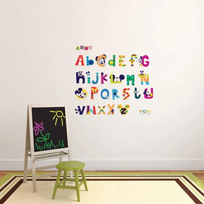 Wall stickers kindergarten classroom boys and girls bedroom of children room cartoon stickers