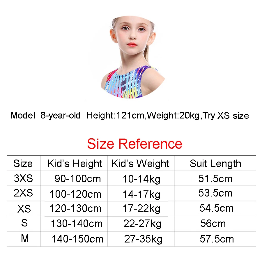 Junior Swimsuit Size Chart