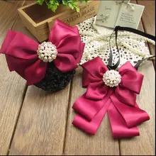 Горячая стюардесса Отель& банк медсестры Эластичные аксессуары для волос резинки для волос