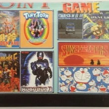 Игра sega Mega Drive Card мультиигровой картридж для 16 бит sega Mega Drive/Genesis-KE811