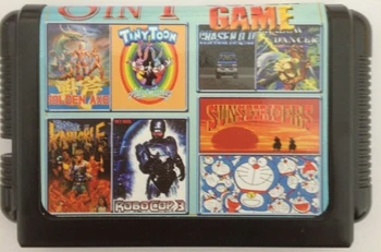 

Sega MD Game Card Multi Game Cartridge For 16 bit Sega Mega Drive / Genesis - KE811