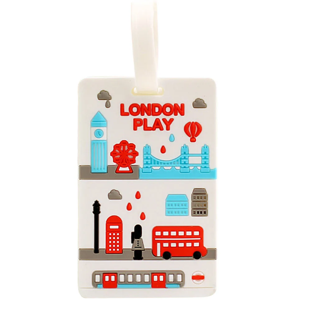 

CONEED Hot Sale Luggage Tag Portable Secure Travel Suitcase ID Luggage Large Tag Label New High Quality Luggage Tag Oc11 40