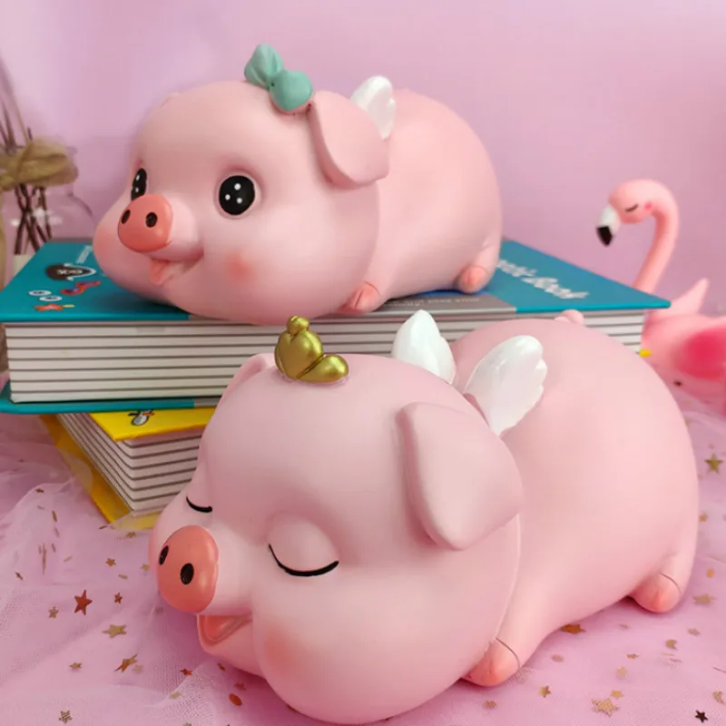 

Piggy piggy bank female child shatter-resistant large capacity creative practical piggy bank piggy bank adult cute