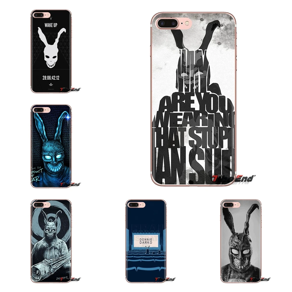 

For Samsung Galaxy S3 S4 S5 Mini S6 S7 Edge S8 S9 S10 Plus Note 3 4 5 8 9 Donnie Darko Rabbit Mask Jake Silicone Phone Skin Case
